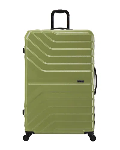Inusa Aurum Lightweight Hardside Spinner Luggage 32 In Green