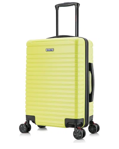 Inusa Deep Lightweight Hardside Spinner 20in In Green