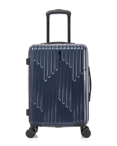 Inusa Drip Lightweight Hardside Spinner Luggage 20 In Burgundy