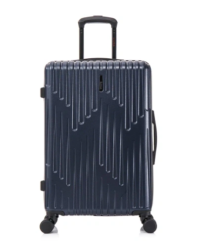 Inusa Drip Lightweight Hardside Spinner Luggage 24 In Blue