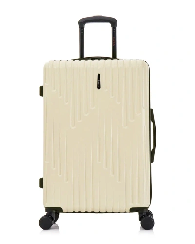 Inusa Drip Lightweight Hardside Spinner Luggage 24 In Neutral