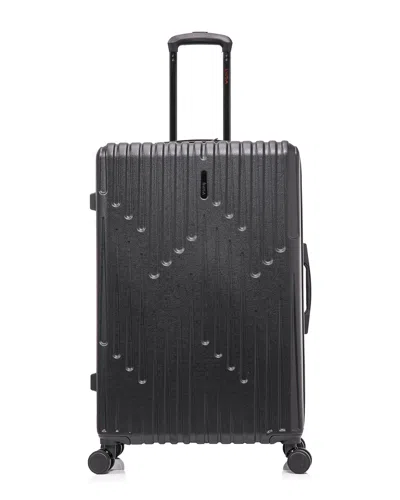 Inusa Drip Lightweight Hardside Spinner Luggage 28 In Black