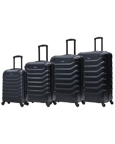 Inusa Endurance Lightweight Hardside 4pc Set In Black