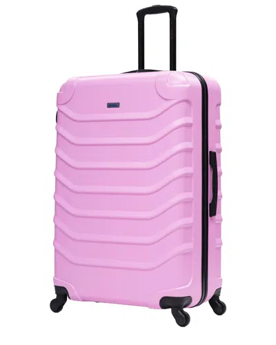 Inusa Endurance Lightweight Hardside Spinner Suitcase In Pink