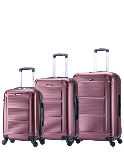 Inusa Pilot Lightweight Hardside 3pc Spinner Set