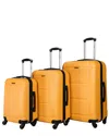 Inusa Pilot Lightweight Hardside 3pc Spinner Set