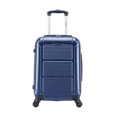 Inusa Pilot Lightweight Hardside Spinner 20" Carry-on Luggage In Blue