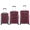 Inusa Pilot Lightweight Hardside Spinner 3-pc. Luggage Set In Purple