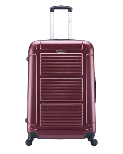 Inusa Pilot Lightweight Hardside Spinner In Burgundy