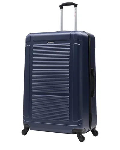 Inusa Pilot Lightweight Hardside Spinner Suitcase In Blue