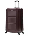 Inusa Pilot Lightweight Hardside Spinner Suitcase In Brown