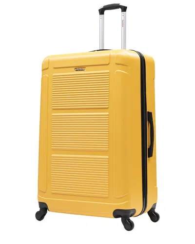 Inusa Pilot Lightweight Hardside Spinner Suitcase In Yellow