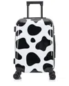 Inusa Prints Lightweight Hardside Spinner 20in In Black