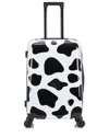 Inusa Prints Lightweight Hardside Spinner 24in In Black