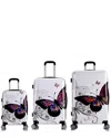 Inusa Prints Lightweight Hardside Spinner 3pc Set