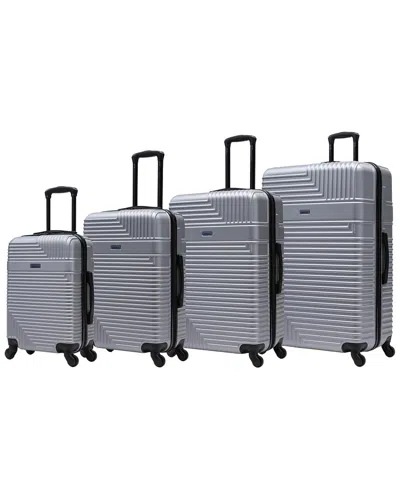Inusa Resilience Lightweight Hardside 4pc Set In Grey