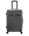 Inusa Resilience Lightweight Hardside Spinner 24in In Grey