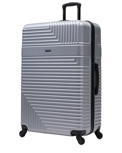 Inusa Resilience Lightweight Hardside Spinner Suitcase In Grey