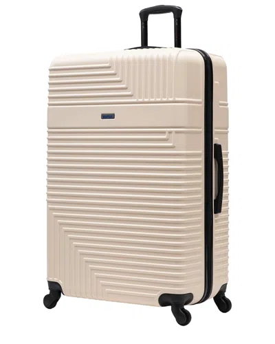 Inusa Resilience Lightweight Hardside Spinner Suitcase In Tan