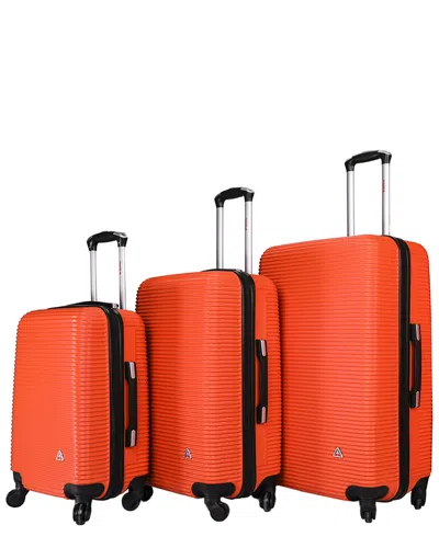 Inusa Royal Lightweight Hardside 3pc Spinner Set