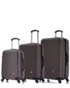 Inusa Royal Lightweight Hardside Spinner 3pc Set