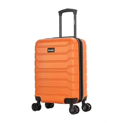 Inusa Trend 20" Hardside Lightweight Luggage In Orange