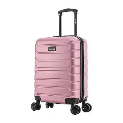 Inusa Trend 20" Hardside Lightweight Luggage In Pink