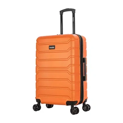 Inusa Trend 24" Hardside Lightweight Luggage In Orange