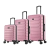 Inusa Trend 3-pc. Hardside Lightweight Luggage Set In Pink