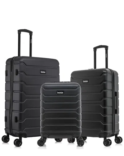 Inusa Trend Lightweight Hardside 3pc Spinner Set