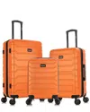 Inusa Trend Lightweight Hardside 3pc Spinner Set
