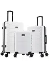 Inusa Trend Lightweight Hardside 3pc Spinner Set