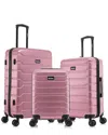 Inusa Trend Lightweight Hardside 3pc Spinner Set