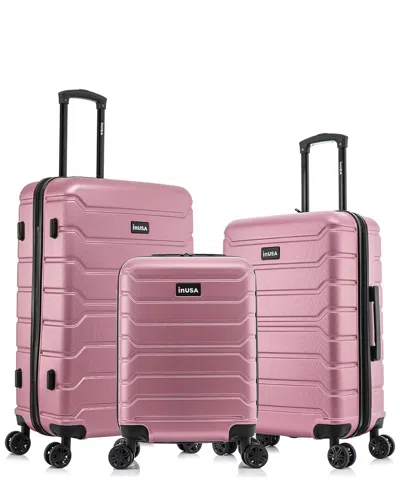 Inusa Trend Lightweight Hardside 3pc Spinner Set
