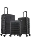 Inusa Trend Lightweight Hardside 3pc Spinner Set