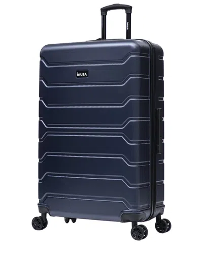 Inusa Trend Lightweight Hardside Spinner Suitcase In Blue
