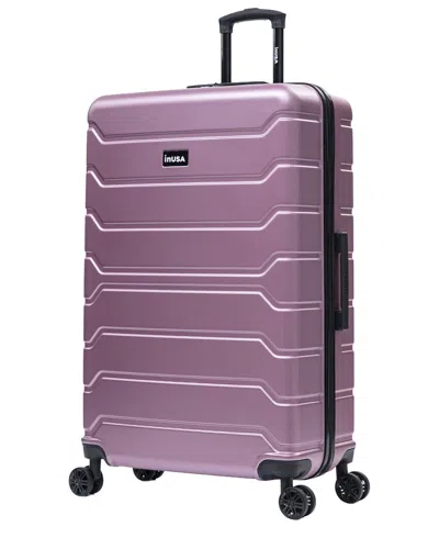 Inusa Trend Lightweight Hardside Spinner Suitcase In Purple