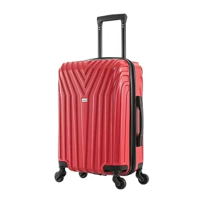 Inusa Vasty 20" Carry-on Hardside Lightweight Spinner Luggage In Red