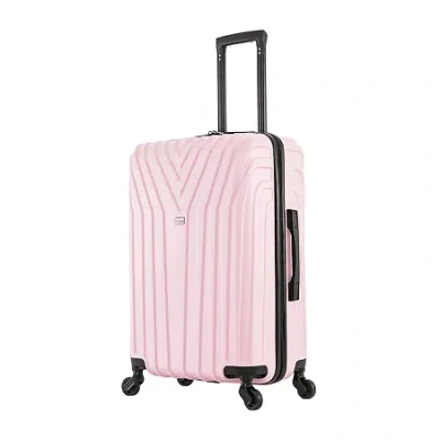 Inusa Vasty 24" Hardside Lightweight Spinner Luggage In Pink