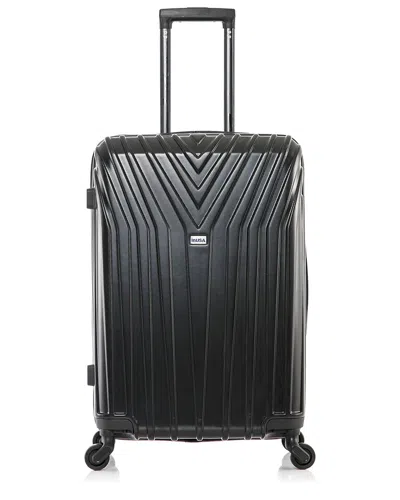 Inusa Vasty Lightweight Hardside Spinner 24in In Black