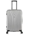Inusa Vasty Lightweight Hardside Spinner 24in In Grey
