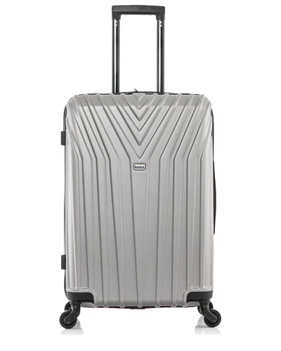 Inusa Vasty Lightweight Hardside Spinner 24in In Grey