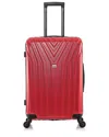 Inusa Vasty Lightweight Hardside Spinner 24in In Red