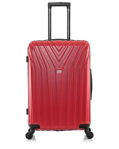 Inusa Vasty Lightweight Hardside Spinner 24in In Red
