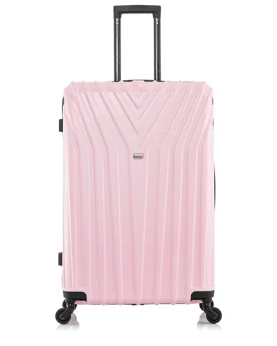 Inusa Vasty Lightweight Hardside Spinner 28in In Pink
