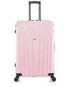 Inusa Vasty Lightweight Hardside Spinner 28in In Pink