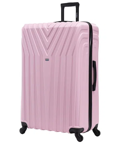 Inusa Vasty Lightweight Hardside Spinner Suitcase In Pink