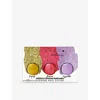 Inuwet Gold Fuchsia & Mauve Kids' Nail Polish Set In Gold, Fuchsia & Mauve