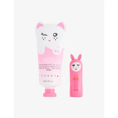Inuwet Pink Kids' Wiz Lip Balm & Hand Cream Set