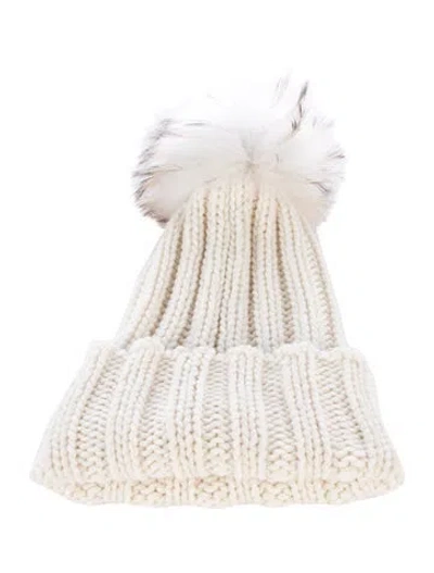 Pre-owned Inverni Beanie In White